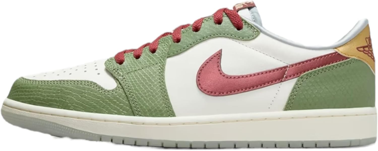 Мужские кроссовки Nike Air Jordan 1 Retro Low OG, Sail Cedar Oil Green
Мужские кроссовки Nike Air Jordan 1 Retro Low OG, Sail Cedar Oil Green