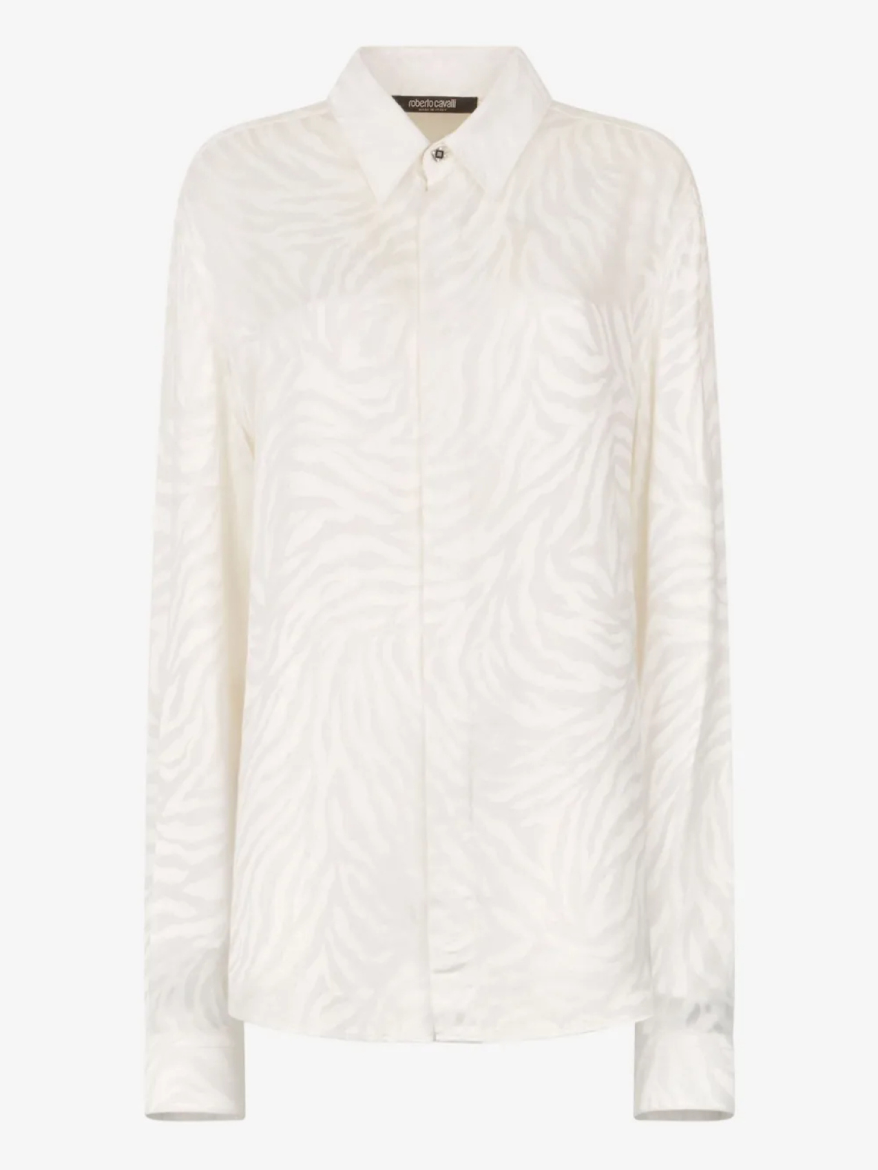 Рубашка с тигровым принтом Roberto Cavalli, белый
Рубашка с тигровым принтом Roberto Cavalli, белый