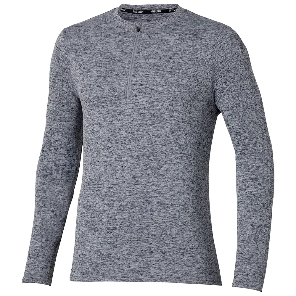 Футболка с длинным рукавом Mizuno Core Impulse half zip, серый
Футболка с длинным рукавом Mizuno Core Impulse half zip, серый