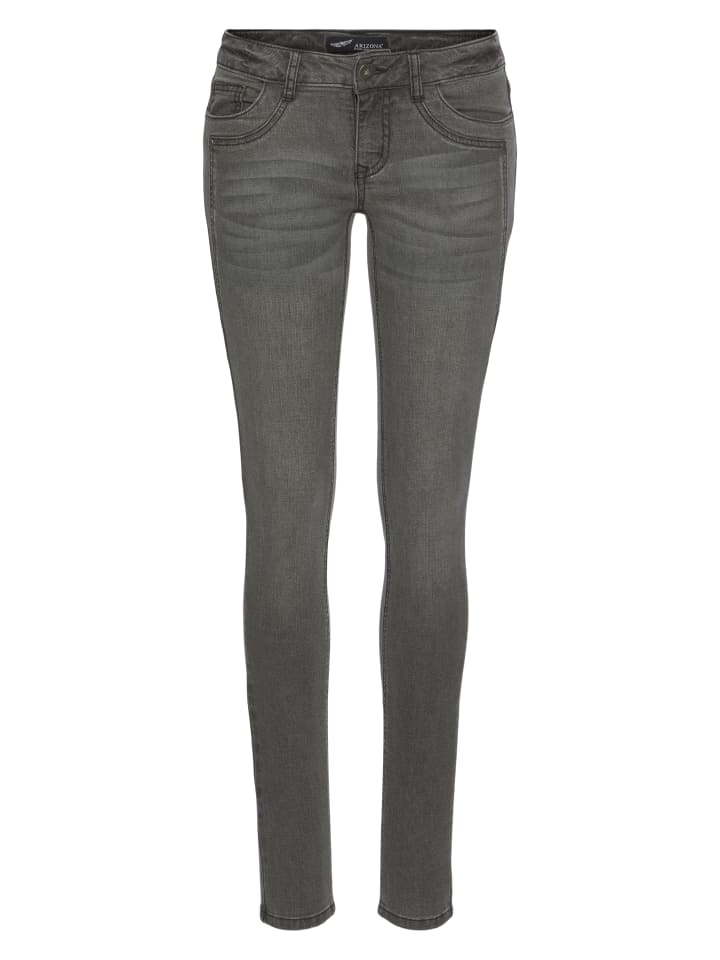 Джинсы скинни серого цвета, ARIZONA
Джинсы скинни серого цвета, ARIZONA