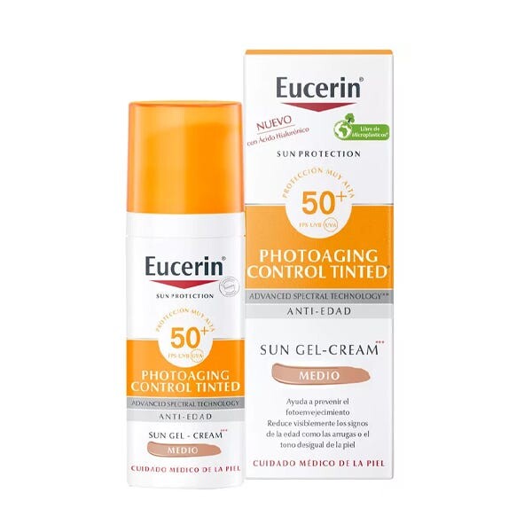 Контроль фотостарения CC Sun Creme Spf 50+ 50 мл Eucerin
Контроль фотостарения CC Sun Creme Spf 50+ 50 мл Eucerin