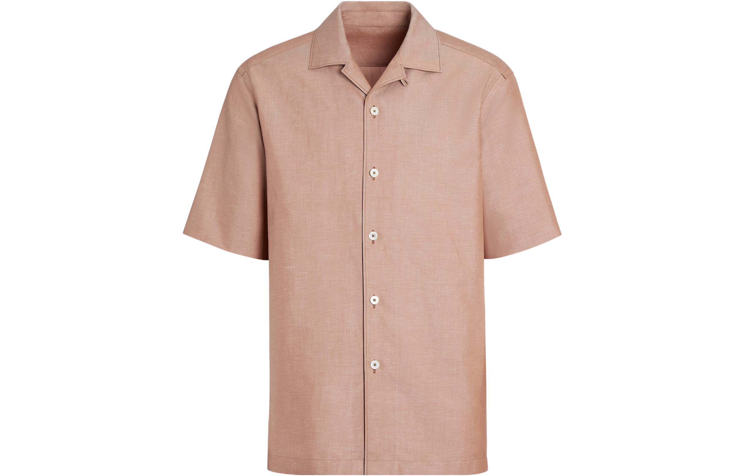 Zzegna Мужская рубашка, темно-бежевые, с кубинским воротником, средней толщины, другие цвета
Zzegna Мужская рубашка, темно-бежевые, с кубинским воротником, средней толщины, другие цвета