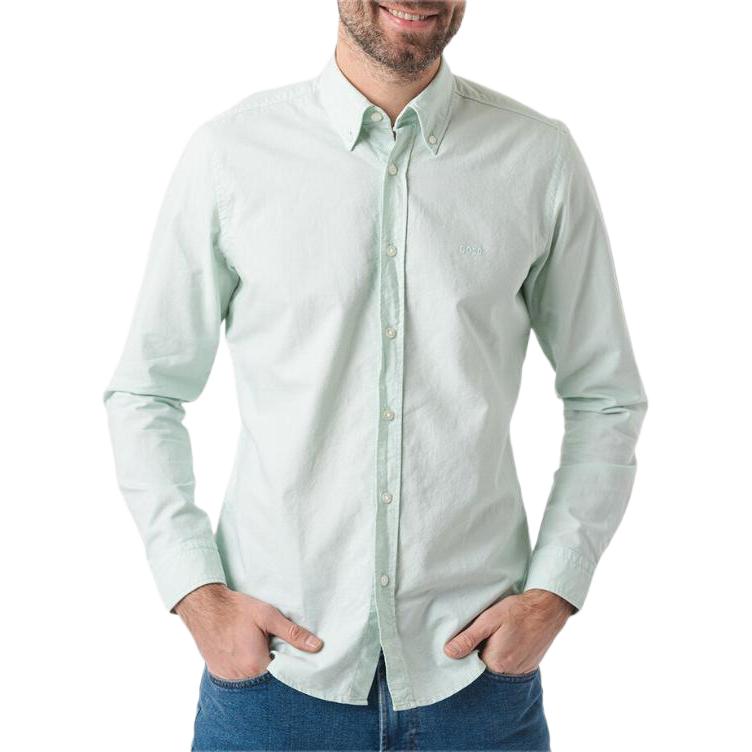 HUGO BOSS Рубашка мужская светло-зеленая
HUGO BOSS Рубашка мужская светло-зеленая