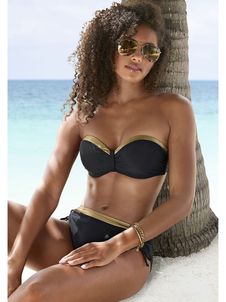 Верх бикини LASCANA, цвет schwarz/goldfarben
Верх бикини LASCANA, цвет schwarz/goldfarben