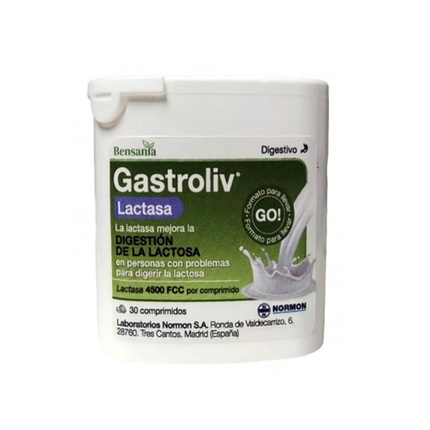 Bensania Gastroliv Lactase 30 таблеток - пищеварительная добавка для здоровья Bensana
Bensania Gastroliv Lactase 30 таблеток - пищеварительная добавка для здоровья Bensana
