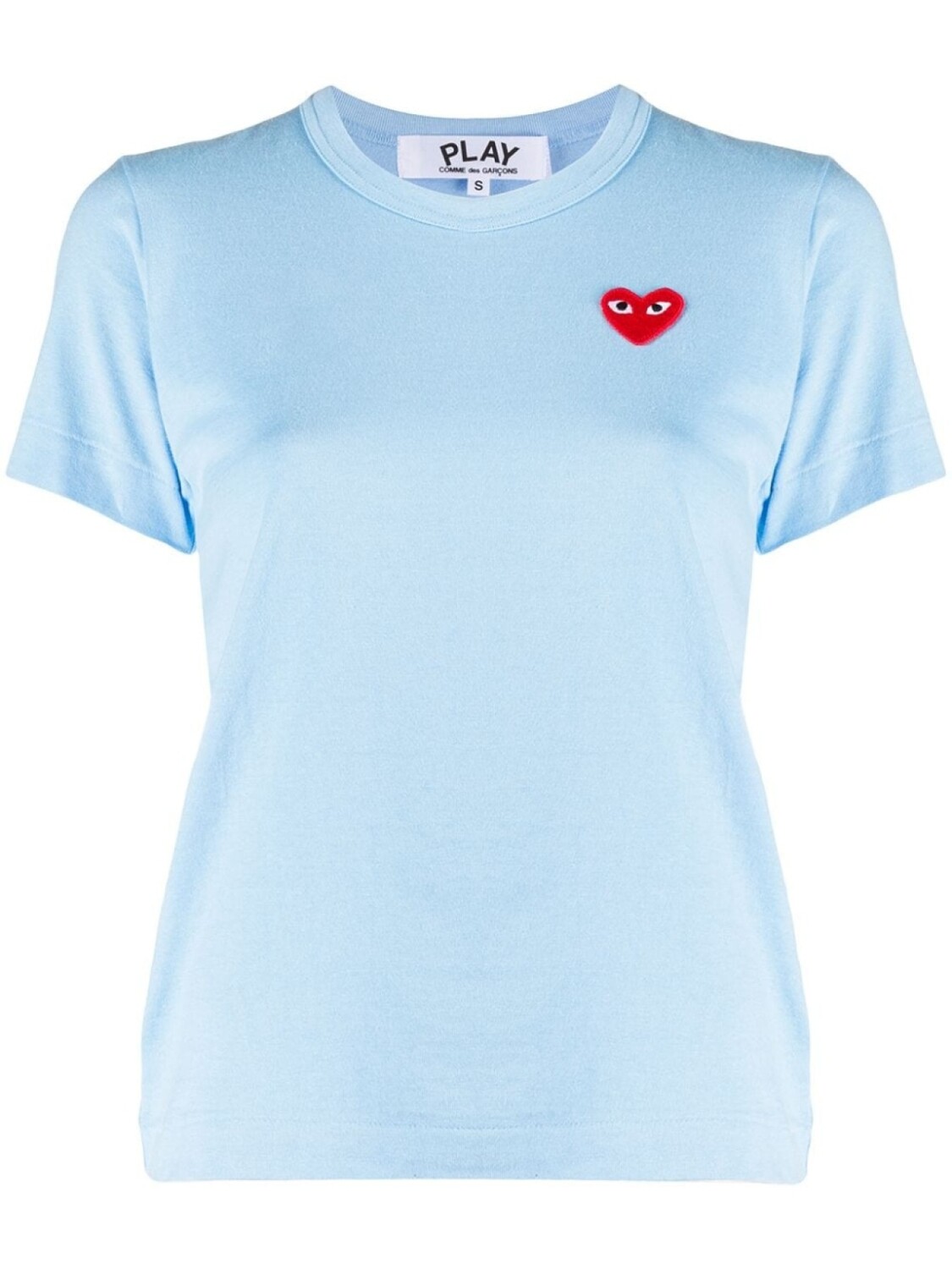 Comme Des Garçons Play футболка с вышитым логотипом, синий
Comme Des Garçons Play футболка с вышитым логотипом, синий