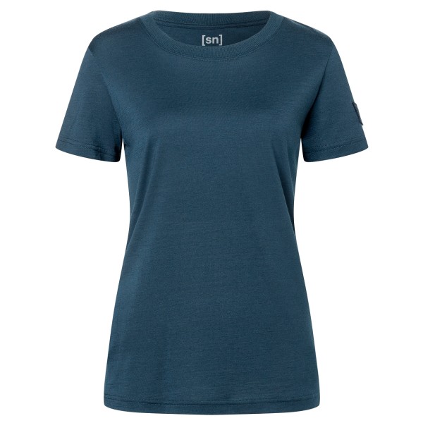 Женская повседневная футболка из органического трикотажа в рубчик - мериносовая рубашка Super.Natural, черный
Женская повседневная футболка из органического трикотажа в рубчик - мериносовая рубашка Super.Natural, черный