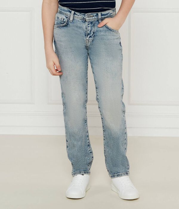 Джинсы Straight fit Guess, синий
Джинсы Straight fit Guess, синий