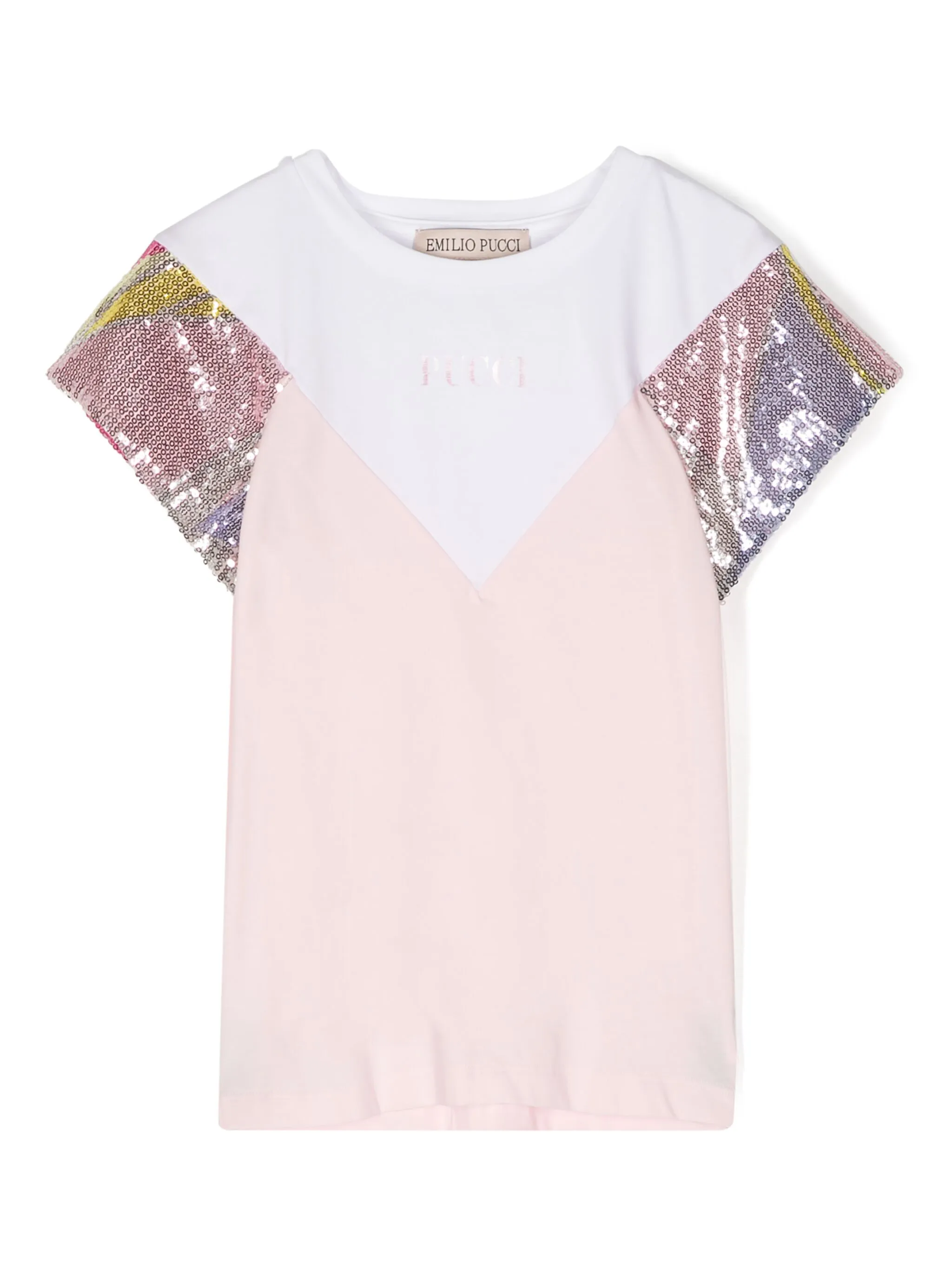 Футболка с логотипом Pucci Junior, белый
Футболка с логотипом Pucci Junior, белый