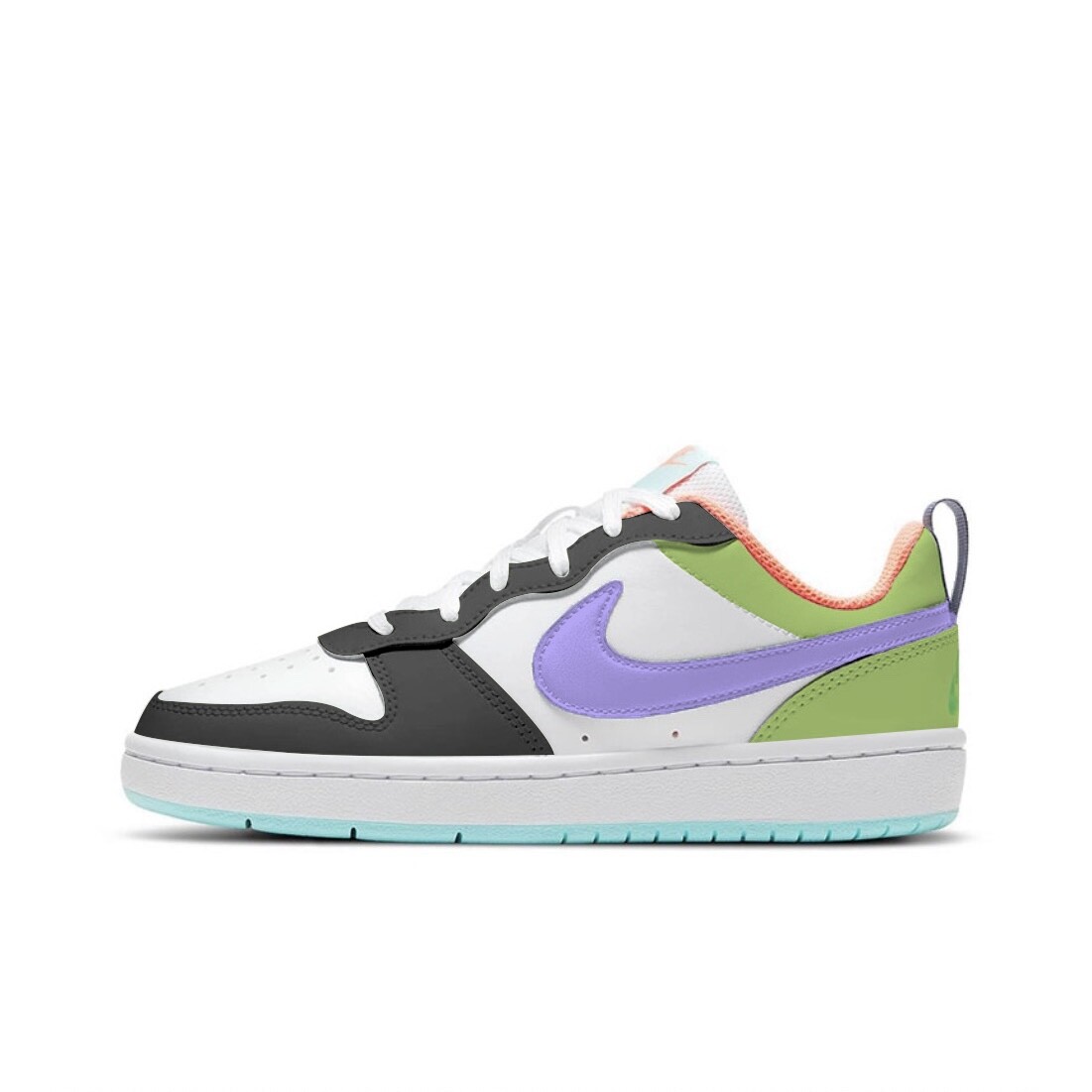 Кроссовки Nike Court Borough 2 Skateboarding Shoes Women's Low-top White/Black/Green/Purple, зеленый
Кроссовки Nike Court Borough 2 Skateboarding Shoes Women's Low-top White/Black/Green/Purple, зеленый