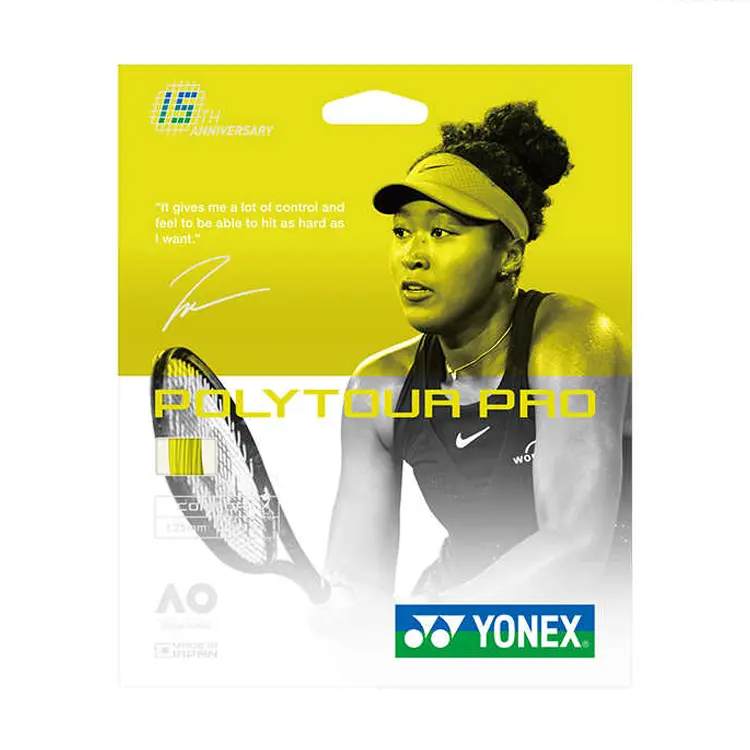 YONEX Теннисные струны Polyester Unisex 12m Flash Yellow
YONEX Теннисные струны Polyester Unisex 12m Flash Yellow