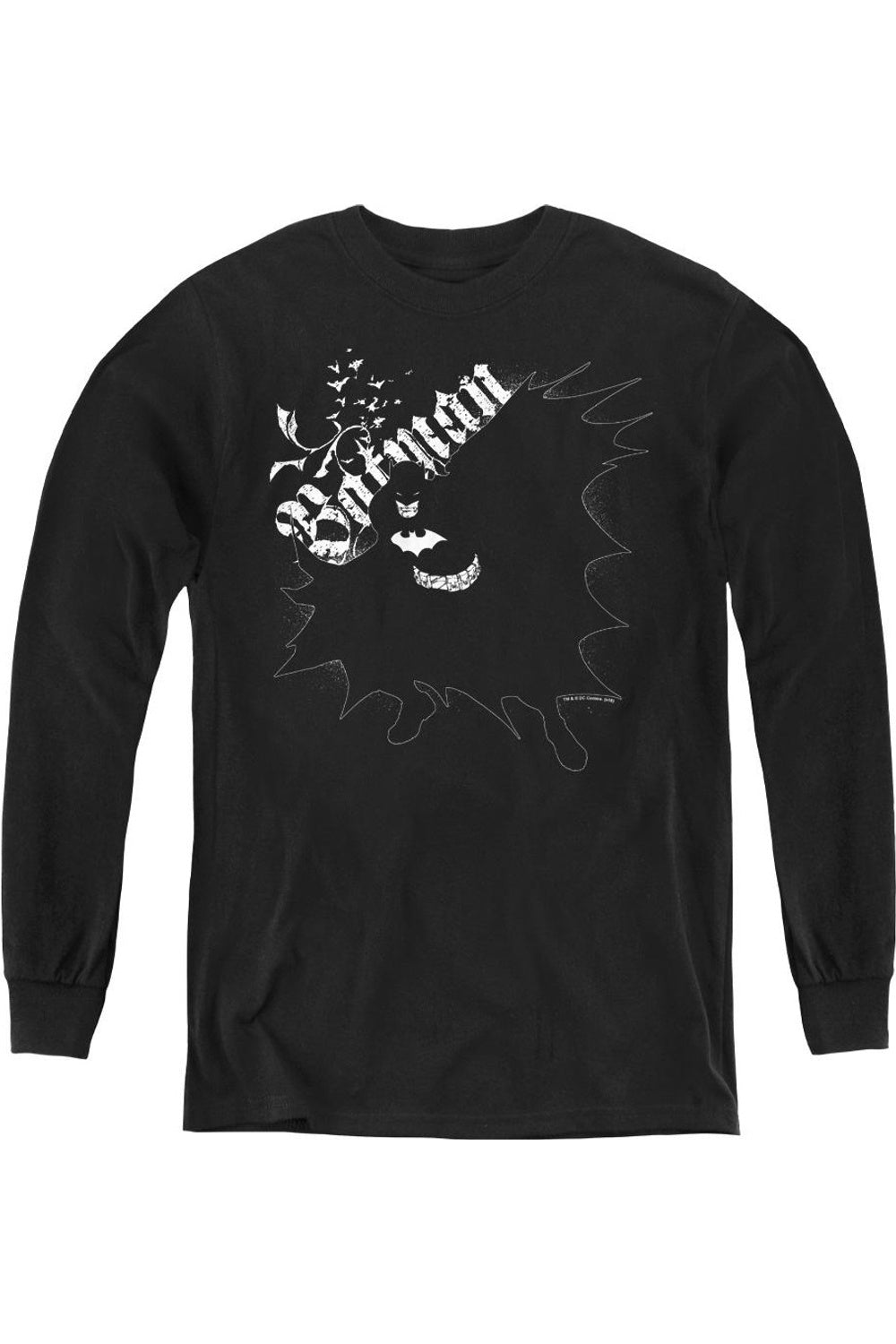 Футболка с длинным рукавом Batman Darkness для молодежи Gildan, черный
Футболка с длинным рукавом Batman Darkness для молодежи Gildan, черный