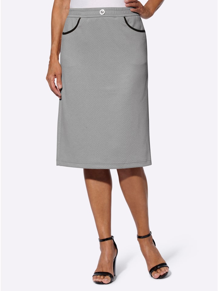 Юбка-слипон цвета серый камень WITT WEIDEN
Юбка-слипон цвета серый камень WITT WEIDEN