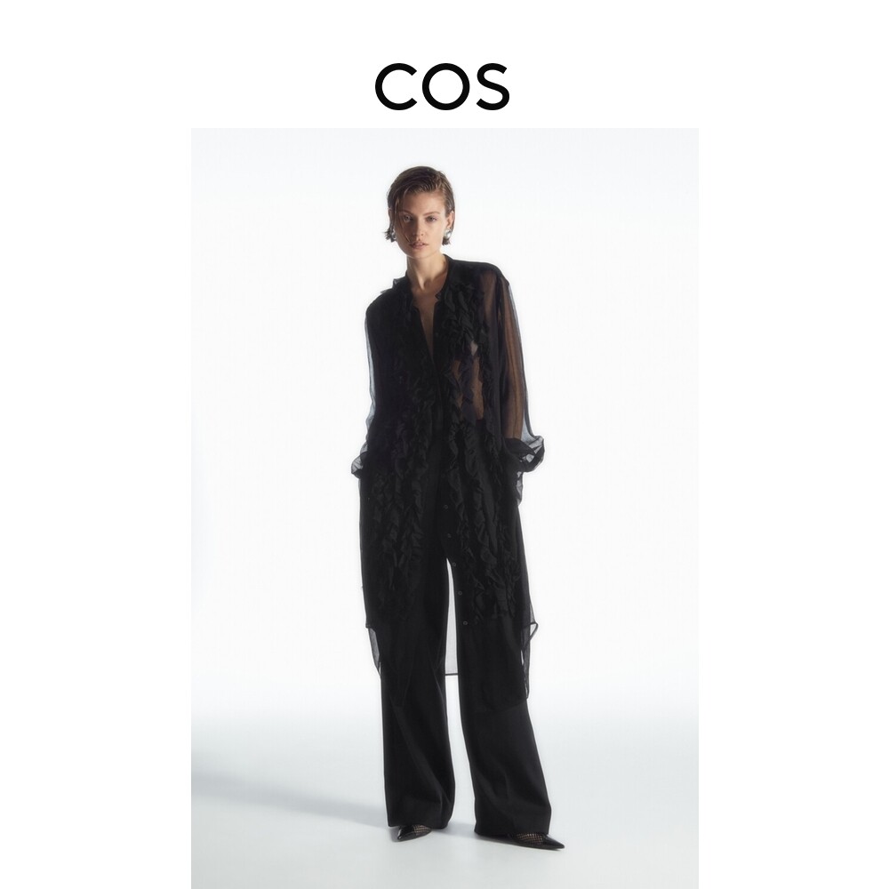 Платье женское Cos асимметричное, черный
Платье женское Cos асимметричное, черный