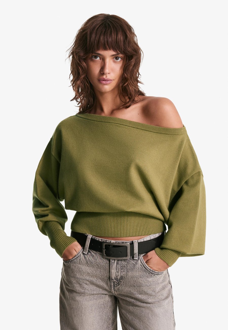 Джемпер Bershka Jumper, Evergreen/Green
Джемпер Bershka Jumper, Evergreen/Green