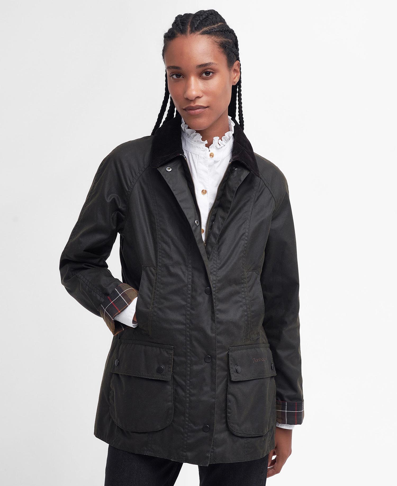 Вощеная куртка Barbour Classic Beadnell, оливковый
Вощеная куртка Barbour Classic Beadnell, оливковый