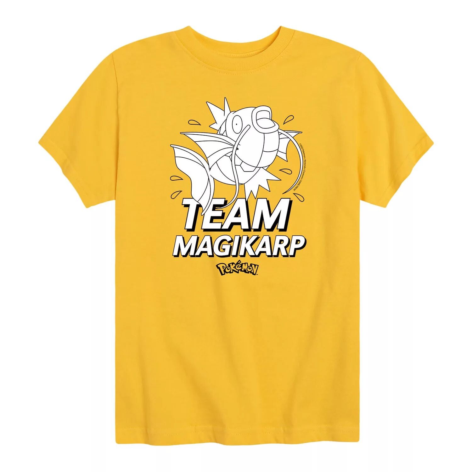 Футболка с рисунком Pokemon Team Magikarp для мальчиков 8–20 лет Licensed Character, желтый
Футболка с рисунком Pokemon Team Magikarp для мальчиков 8–20 лет Licensed Character, желтый