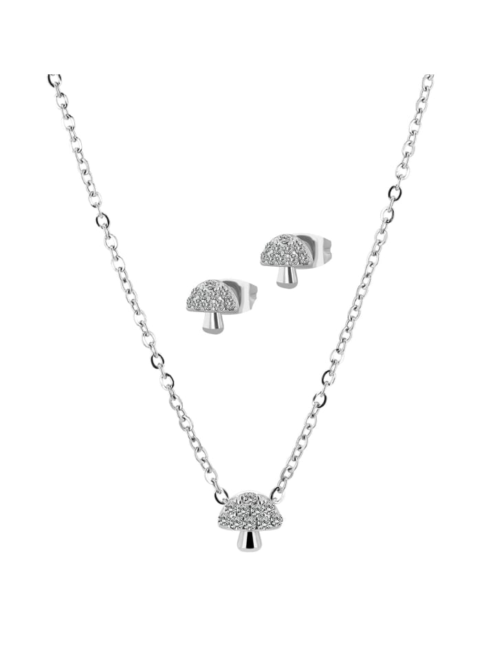 Adeliás Женское колье с подвеской - из нержавеющей стали серебристого цвета
Adeliás Женское колье с подвеской - из нержавеющей стали серебристого цвета