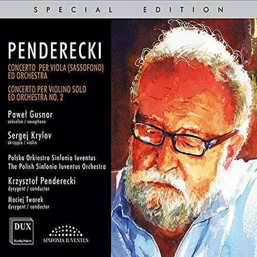 CD диск Penderecki / Gusnar / Krylov / Tworek: Krzysztof Penderecki: Concerto Doppio per Violino, Viola e Orchestra
CD диск Penderecki / Gusnar / Krylov / Tworek: Krzysztof Penderecki: Concerto Doppio per Violino, Viola e Orchestra