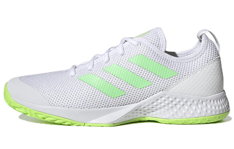 Теннисные туфли Courtflash мужские с низким верхом белые/зеленые Adidas
Теннисные туфли Courtflash мужские с низким верхом белые/зеленые Adidas
