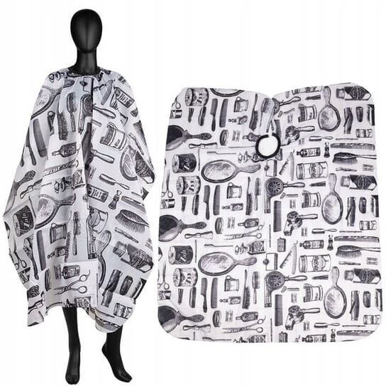 Фартук парикмахерский универсальный, накидка парикмахерская большая для стрижки J-05, белый, Active Shop
Фартук парикмахерский универсальный, накидка парикмахерская большая для стрижки J-05, белый, Active Shop