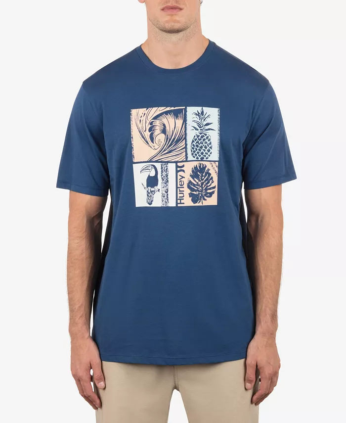 Мужская футболка с коротким рукавом Vibes Hurley, синий
Мужская футболка с коротким рукавом Vibes Hurley, синий