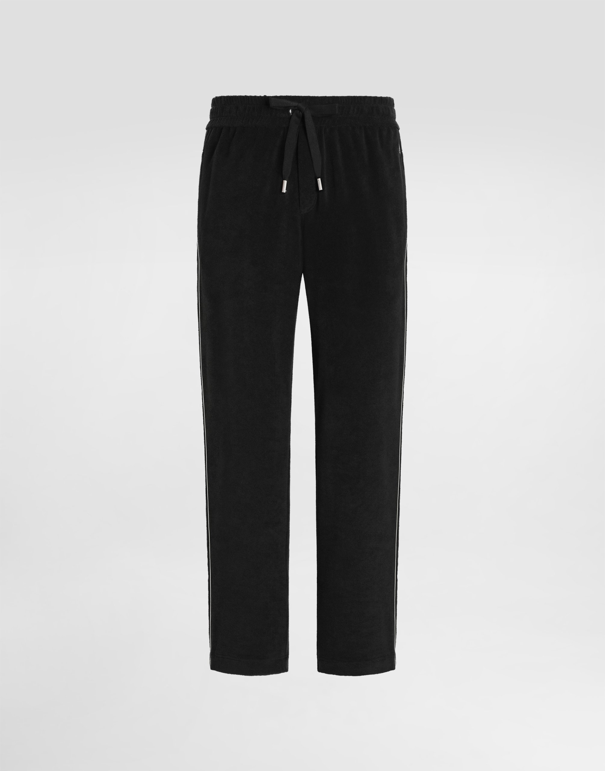 Брюки из хлопкового махрового полотна DOLCE & GABBANA, черный
Брюки из хлопкового махрового полотна DOLCE & GABBANA, черный