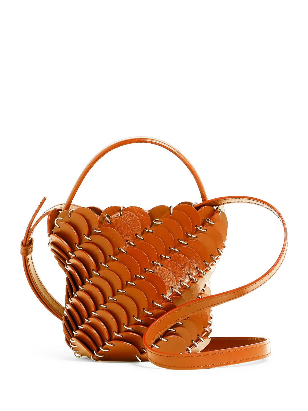 Маленькая сумка-ведро Pacoïo Rabanne, коричневый
Маленькая сумка-ведро Pacoïo Rabanne, коричневый