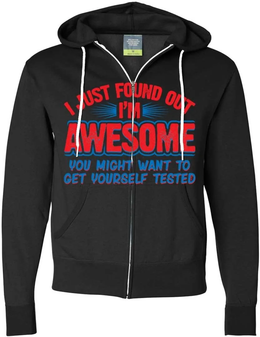 Толстовка с молнией Dolphin Shirt Co Found Out I'm Awesome
Толстовка с молнией Dolphin Shirt Co Found Out I'm Awesome