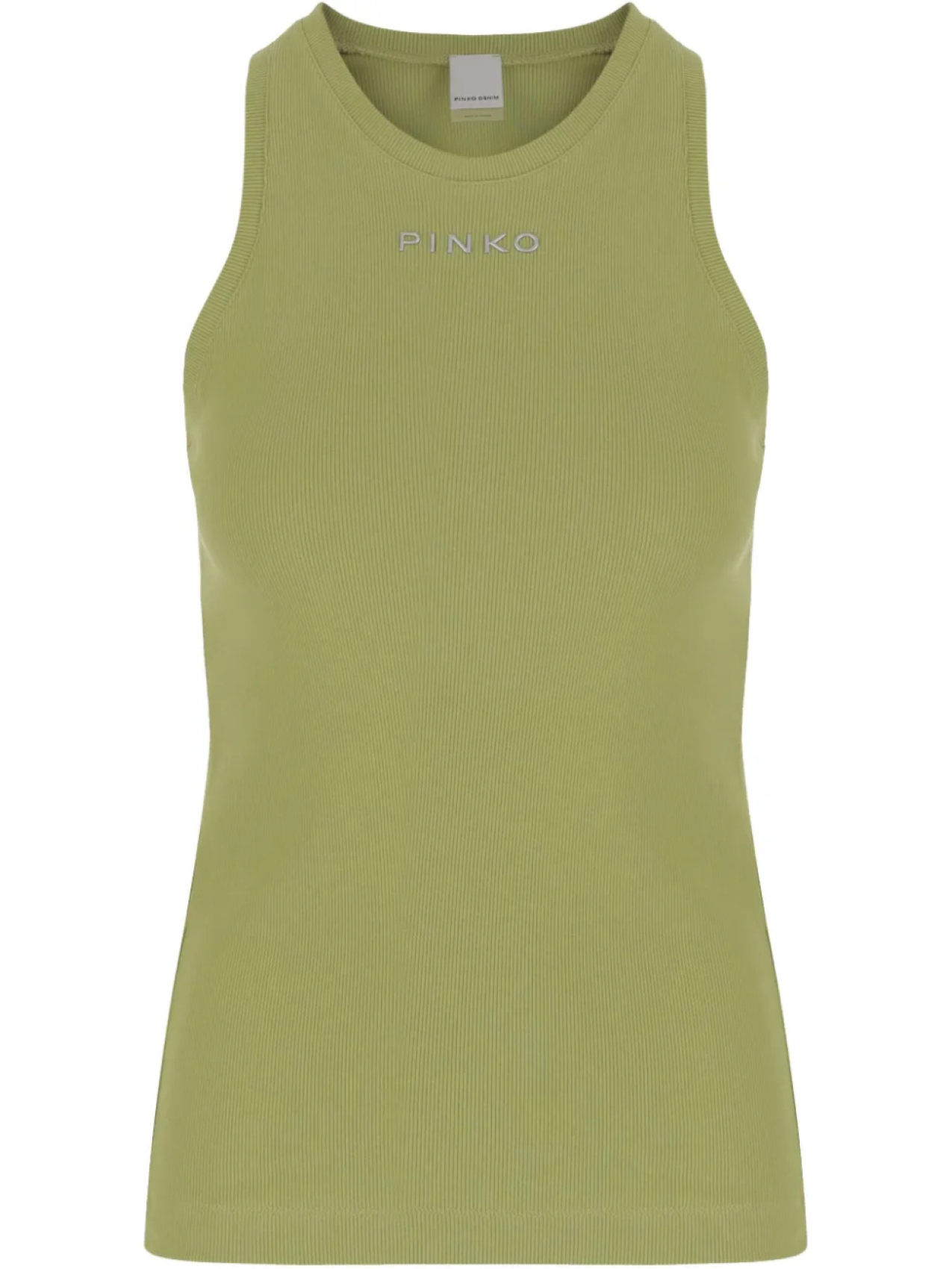 Майка с надписью логотипа PINKO, зеленый
Майка с надписью логотипа PINKO, зеленый