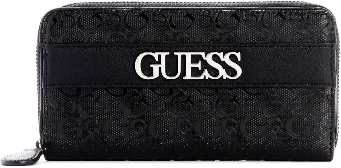 Женский клатч-кошелек GUESS Brooker с тисненым логотипом, лакированной застежкой-молнией по периметру, черный, многоцветный
Женский клатч-кошелек GUESS Brooker с тисненым логотипом, лакированной застежкой-молнией по периметру, черный, многоцветный