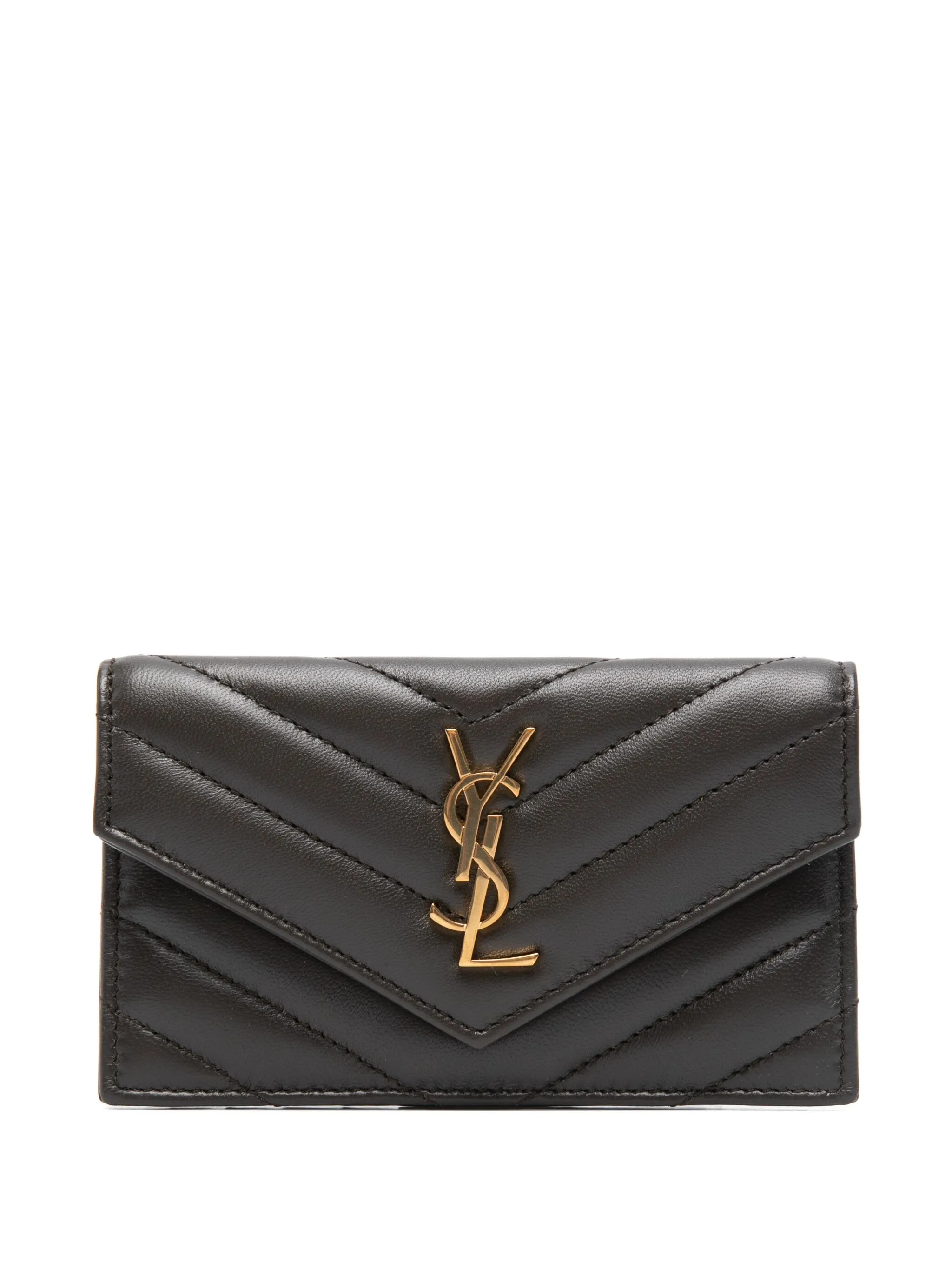 Стеганый кошелек Cassandre Saint Laurent, серый
Стеганый кошелек Cassandre Saint Laurent, серый