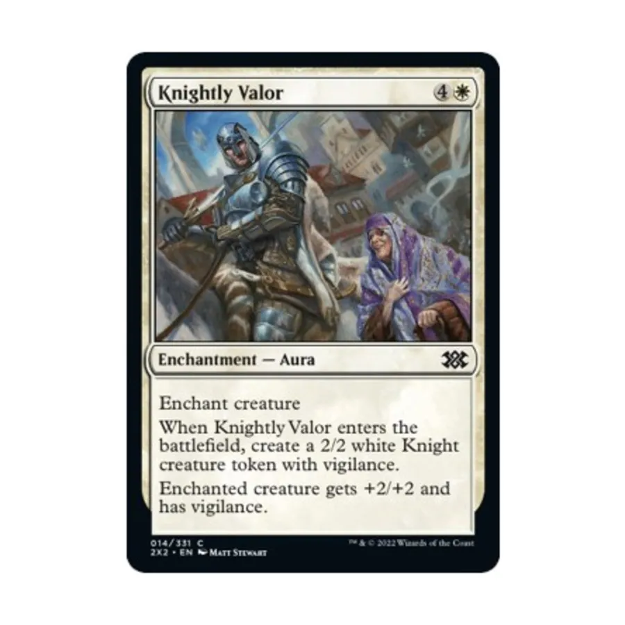 CCG Рыцарская доблесть (С), MTG - Double Masters 2022
CCG Рыцарская доблесть (С), MTG - Double Masters 2022