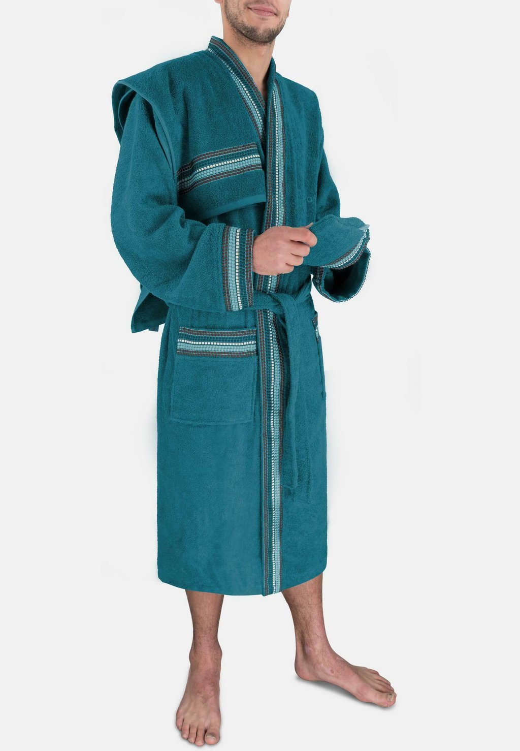 Халат LEAN Normani, бирюзовый
Халат LEAN Normani, бирюзовый