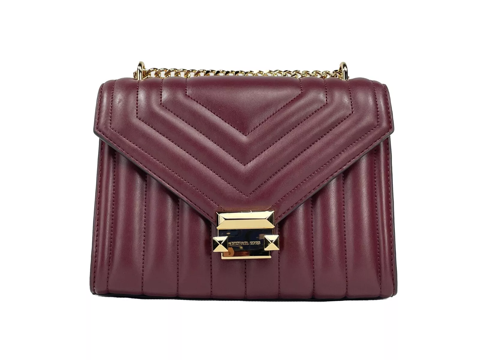 Сумка Whitney Medium Chain через плечо с клапаном из телячьей крови Michael Kors
Сумка Whitney Medium Chain через плечо с клапаном из телячьей крови Michael Kors