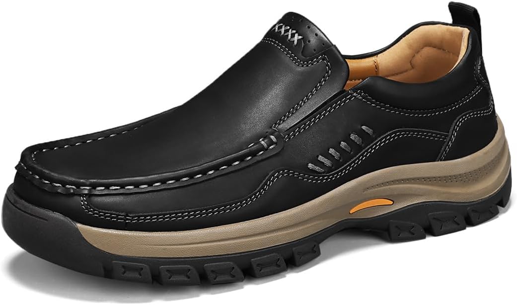 Мужские повседневные лоферы Mecolop, слипоны из кожи, удобные для прогулок на улице, черный
Мужские повседневные лоферы Mecolop, слипоны из кожи, удобные для прогулок на улице, черный