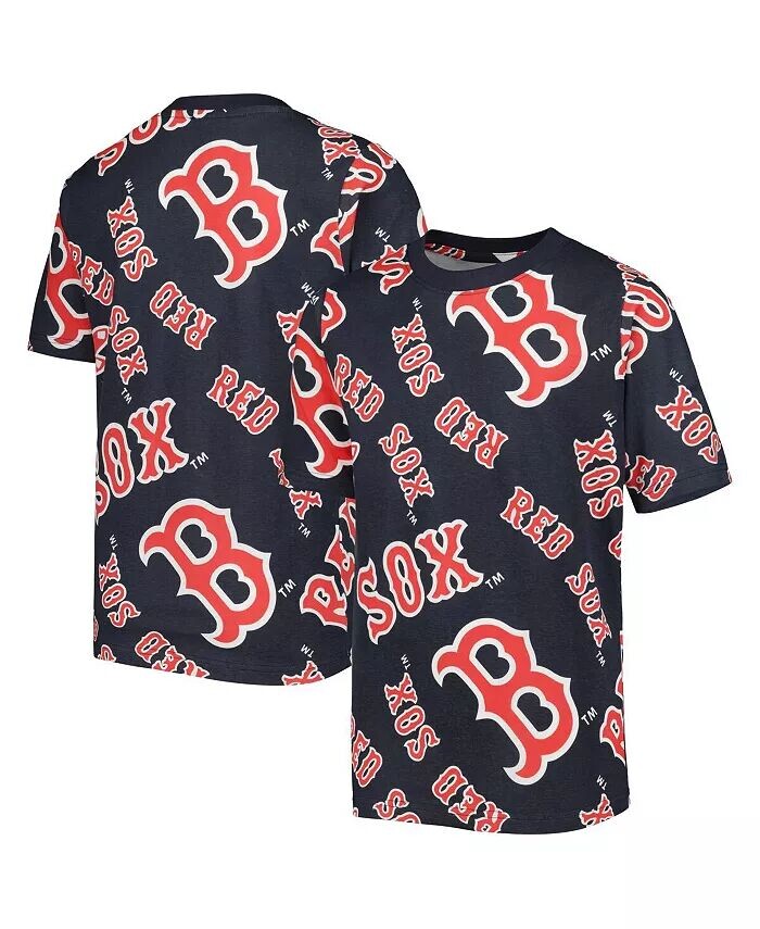 Темно-синяя футболка Big Boys Boston Red Sox Allover Team Stitches, синий
Темно-синяя футболка Big Boys Boston Red Sox Allover Team Stitches, синий