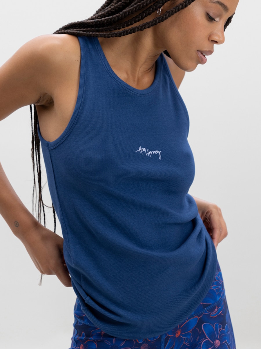 Топ Hey Honey Rib Tank, Royal Blue
Топ Hey Honey Rib Tank, Royal Blue