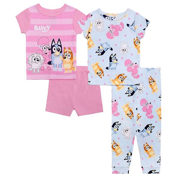 Пижамный комплект для девочек Toddler girls Bluey "Bluey Best Friends" с коротким рукавом, штанами и шортами Licensed Character
Пижамный комплект для девочек Toddler girls Bluey "Bluey Best Friends" с коротким рукавом, штанами и шортами Licensed Character