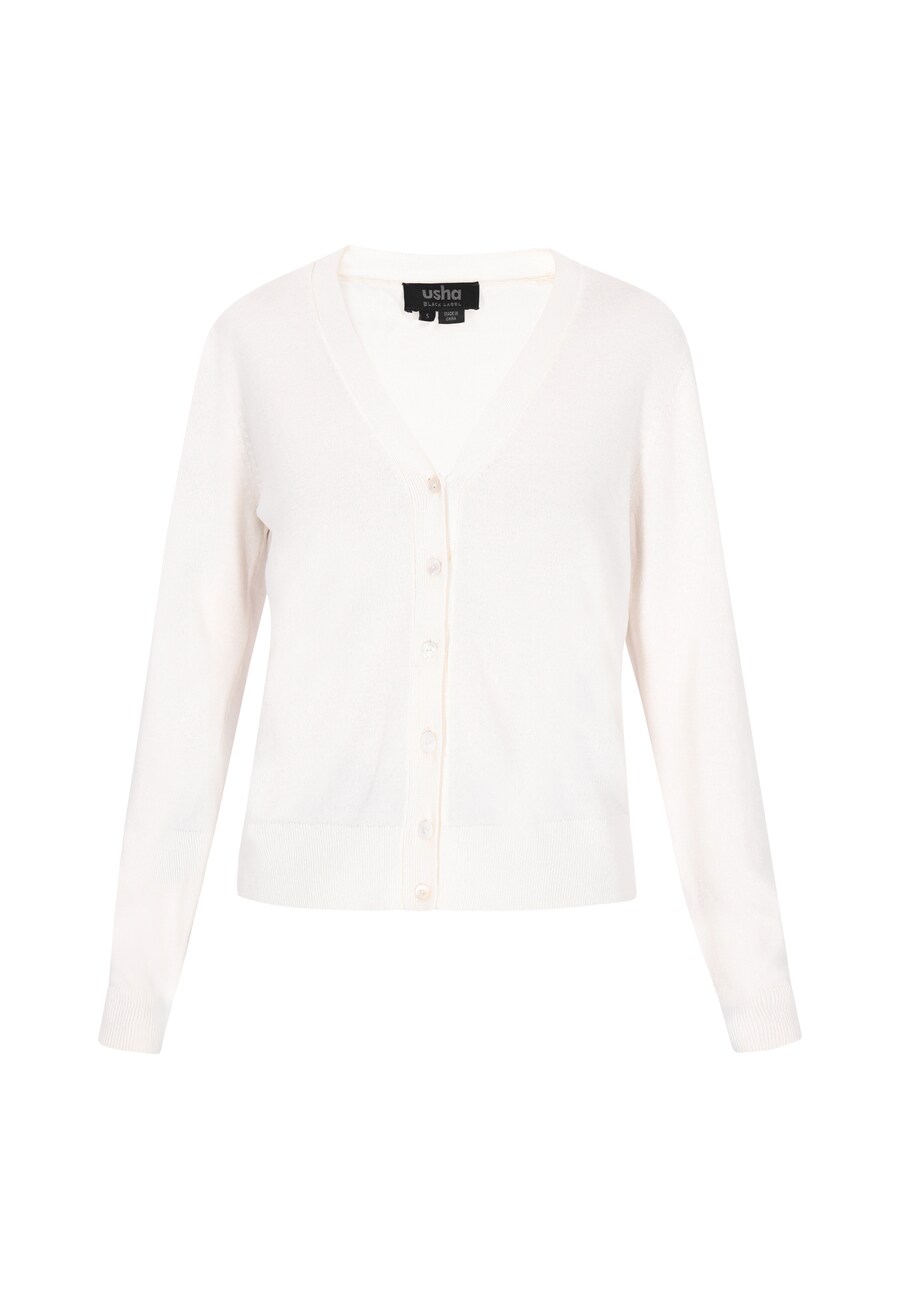 Вязаный кардиган usha BLACK LABEL, экрю 
Вязаный кардиган usha BLACK LABEL, экрю