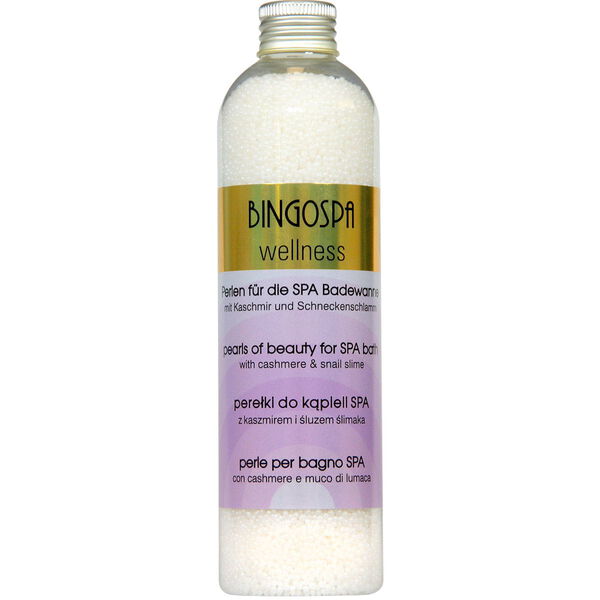 Жемчужины красоты для спа-ванны, кашемир и слизь улитки, 230 г Bingospa Wellness
Жемчужины красоты для спа-ванны, кашемир и слизь улитки, 230 г Bingospa Wellness
