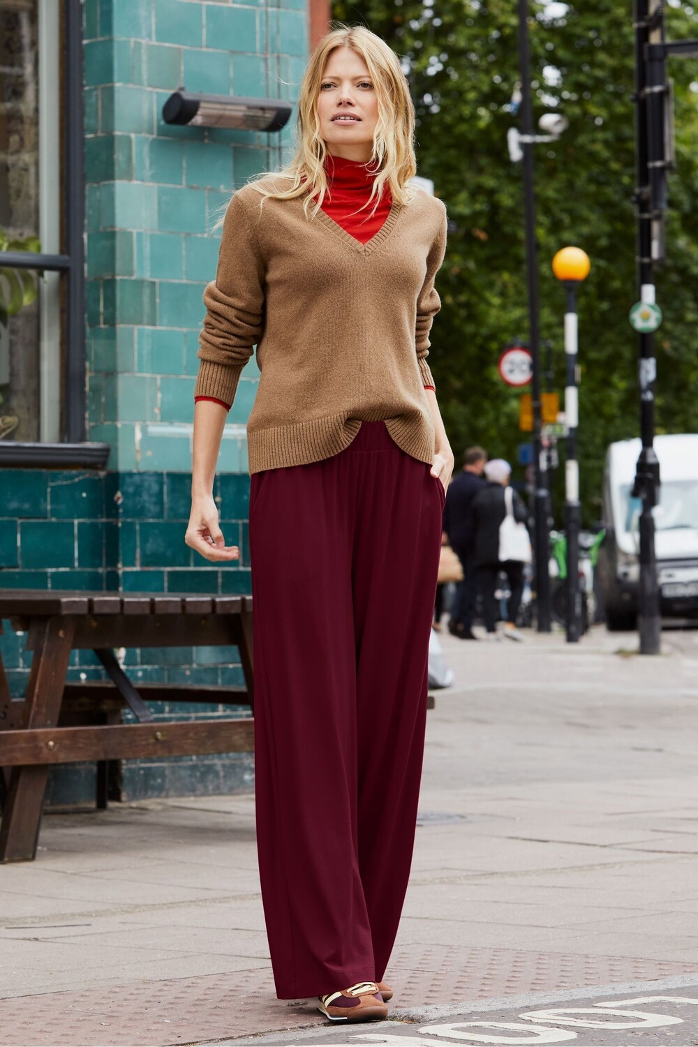 Брюки палаццо Baukjen, красный
Брюки палаццо Baukjen, красный