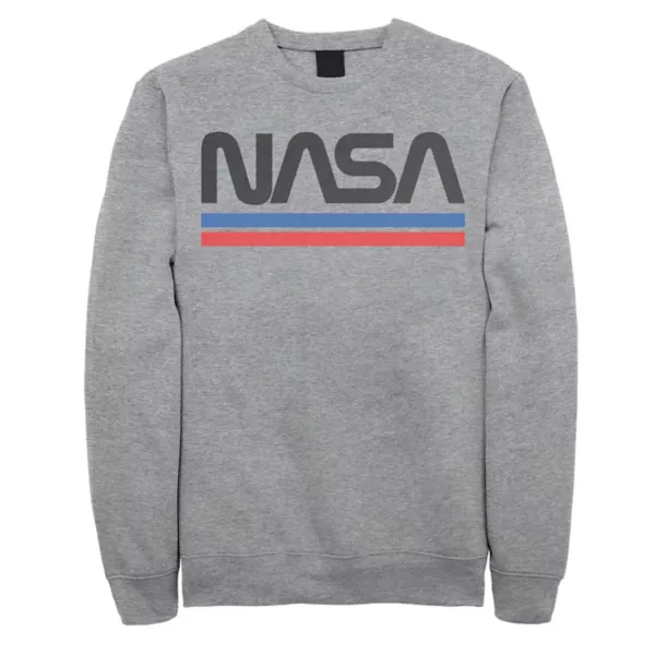 Большая и высокая винтажная толстовка с минималистичным логотипом NASA в красно-синюю полоску Licensed Character, серый
Большая и высокая винтажная толстовка с минималистичным логотипом NASA в красно-синюю полоску Licensed Character, серый