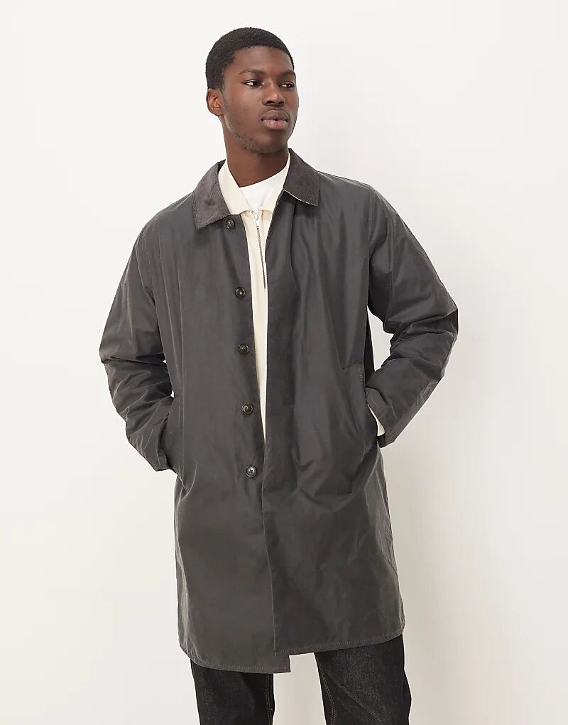 Barbour Lorden восковой макинтош серого цвета
Barbour Lorden восковой макинтош серого цвета