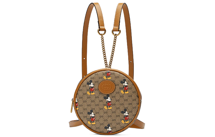 Дисней, Коллаборация Тканевый Рюкзак Круглый С Кожаными Деталями Женский Эбони/Коричневый GUCCI
Дисней, Коллаборация Тканевый Рюкзак Круглый С Кожаными Деталями Женский Эбони/Коричневый GUCCI