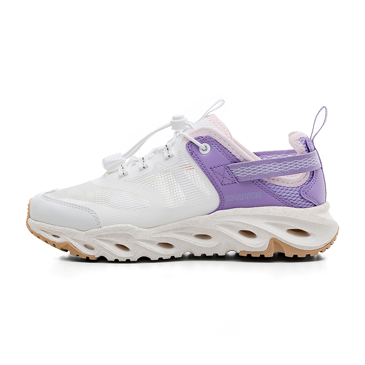 WARRIOR Скользоустойчивые быстросохнущие износостойкие низкие повседневные кроссовки унисекс бело-фиолетовые, цвет White Purple
WARRIOR Скользоустойчивые быстросохнущие износостойкие низкие повседневные кроссовки унисекс бело-фиолетовые, цвет White Purple