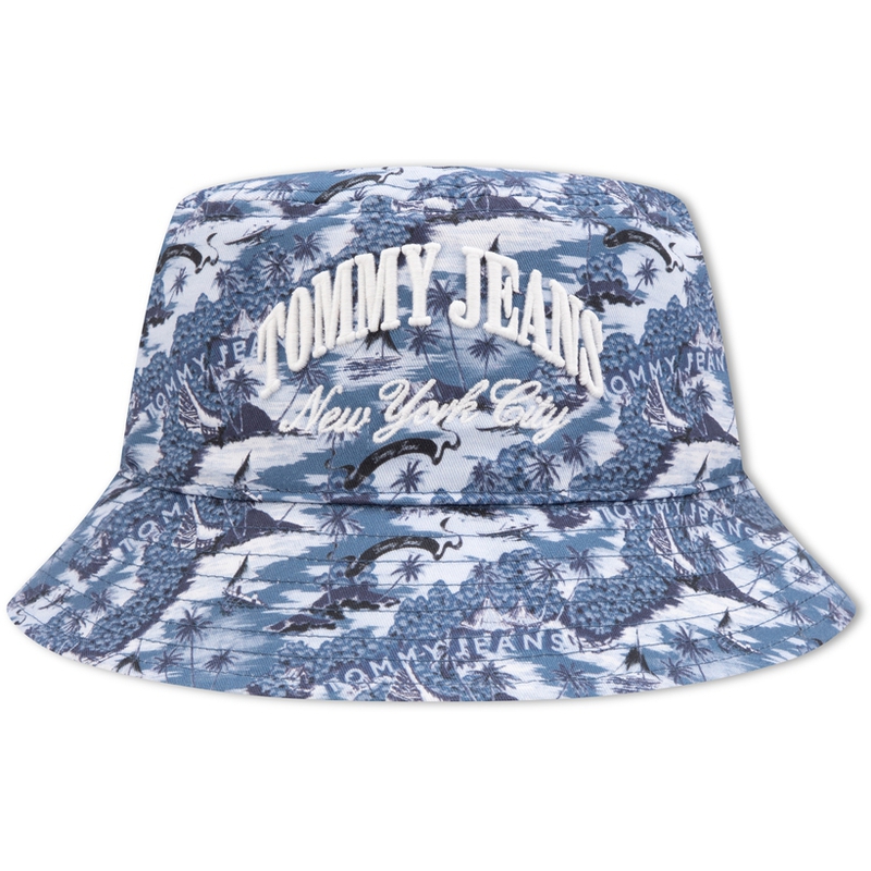 Tommy Hilfiger Хлопковая панама женская разноцветная, Multicolor 0GY 
Tommy Hilfiger Хлопковая панама женская разноцветная, Multicolor 0GY