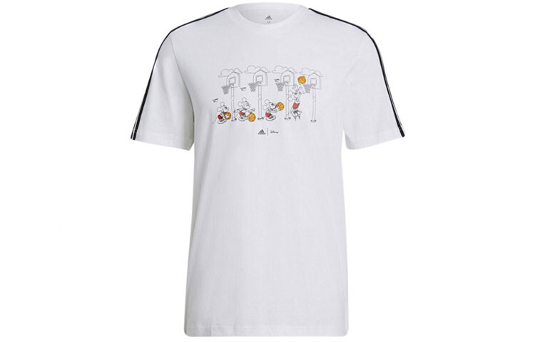Disney X Футболка мужская белая Adidas, белый 
Disney X Футболка мужская белая Adidas, белый