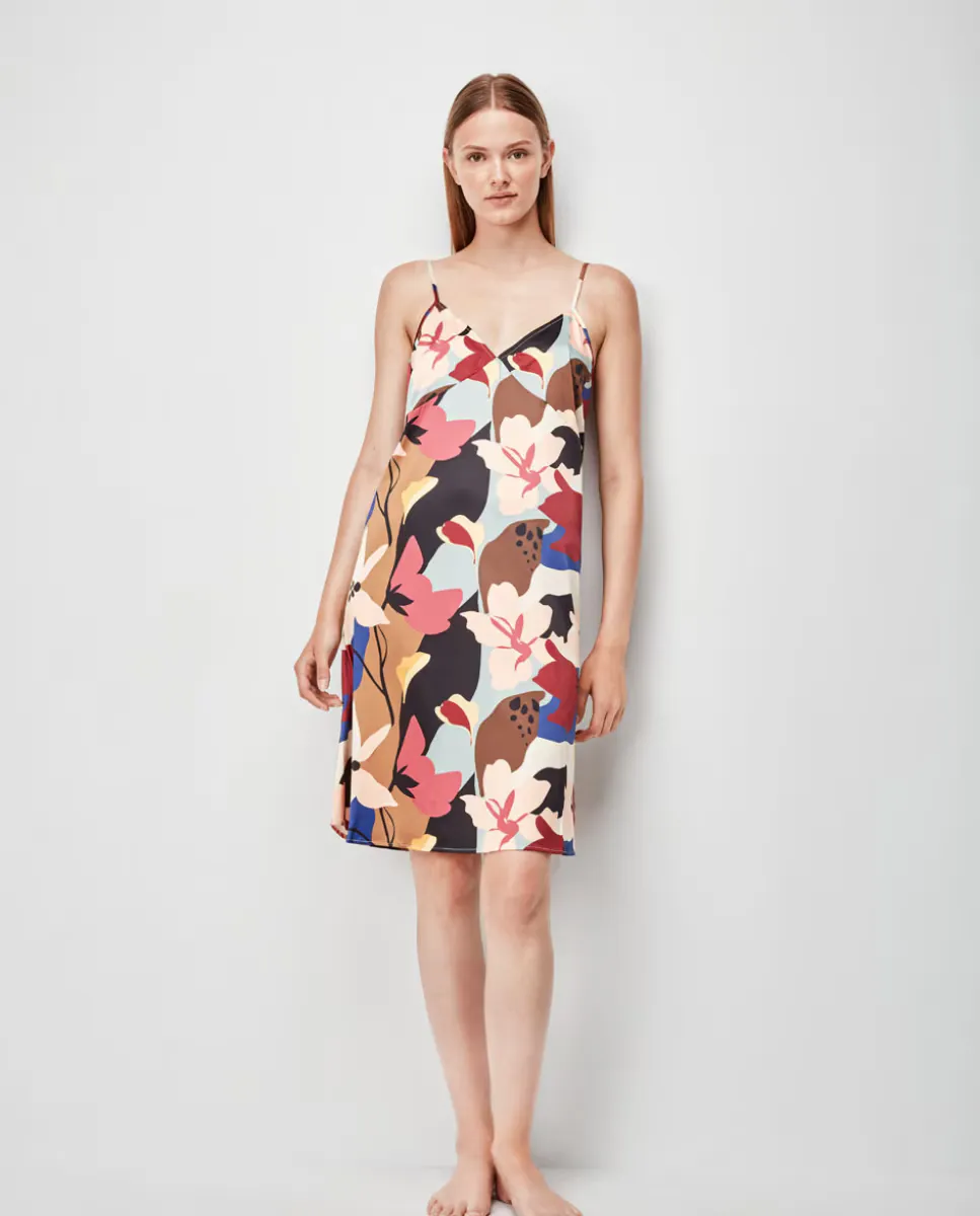 Ночная рубашка с принтом на бретелях Gisela, многоцветный
Ночная рубашка с принтом на бретелях Gisela, многоцветный