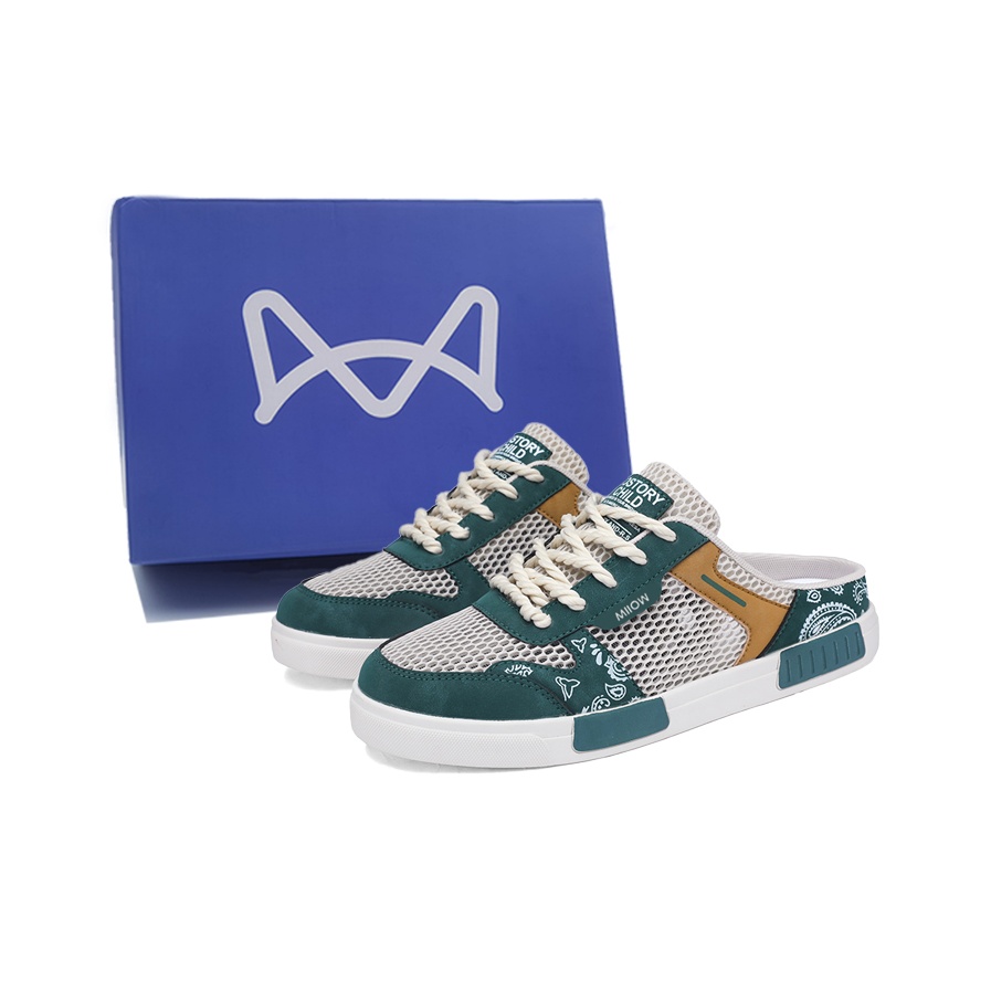 MIIOW Кожаные мужские противоскользящие тапочки с закрытым носком и устойчивостью к истиранию в зеленом цвете, цвет Green
MIIOW Кожаные мужские противоскользящие тапочки с закрытым носком и устойчивостью к истиранию в зеленом цвете, цвет Green